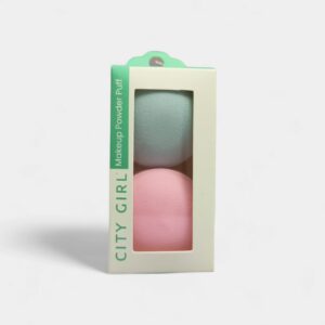 ESPONJA MACARON 2PCS- CITY GIRL FPL-0908
