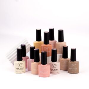 ESMALTES SEMI 7ML CAJA X 12 DEL 121 AL 132