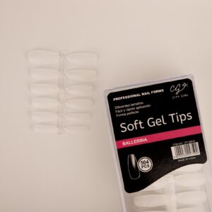 UÑAS SOFT GEL BALLERINA 504PCS