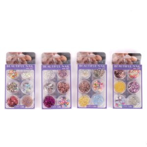 POLVOS DECORATIVOS PARA UÑAS