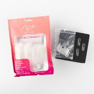 UÑAS SOFT GEL EN BOLSA OVAL 600PCS CITY GIRL