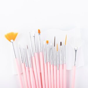 SET DE PINCELES 15PCS