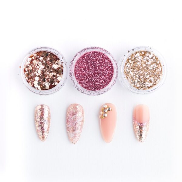 SET GLITTER 12PCS CITY GIRL