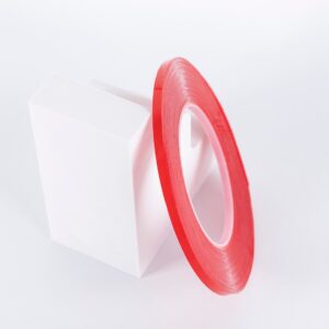 CINTA PARA UÑAS TRANSPARENTE BIFAZ  X 10 M.