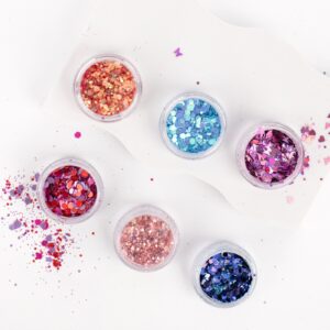 POLVOS DECORATIVOS PARA UÑAS