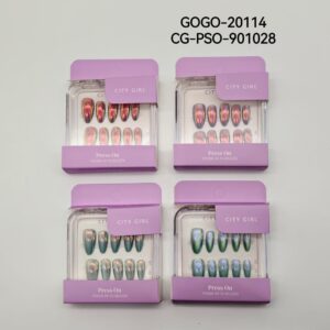 PRESS ON NAILS ALMENDRA CITY GIRL