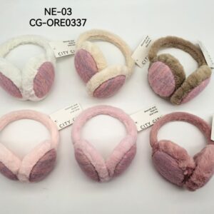 OREJERAS DE PELUCHE CITY GIRL