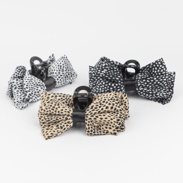 HEBILLA MOÑO ANIMAL PRINT CITY GIRL