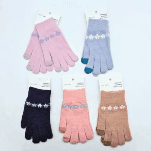 GUANTES DE INVIERNO FLORES CITY GIRL
