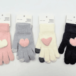 GUANTES DE INVIERNO CORAZÓN CITY GIRL