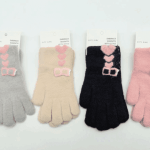GUANTES DE INVIERNO CORAZONCITOS CITY GIRL