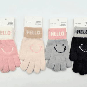 GUANTES DE INVIERNO HELLO CITY GIRL