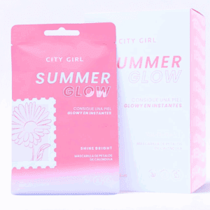 SUMMER GLOW MASCARILLA FACIAL DE PETALOS DE CALENDULA - CITY GIRL