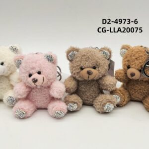 LLAVERO OSO DE PELUCHE CITY GIRL
