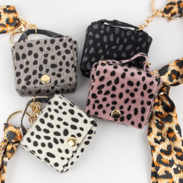 LLAVERO CARTERITA ANIMAL PRINT CITY GIRL