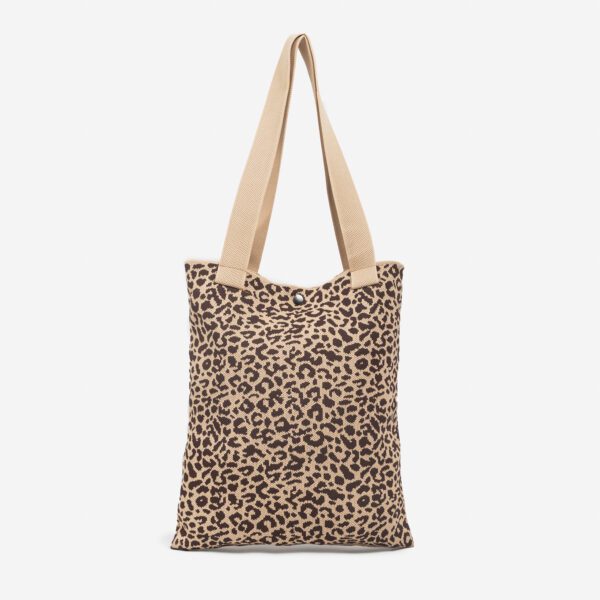 TOTE BAG ANIMAL PRINT CITY GIRL