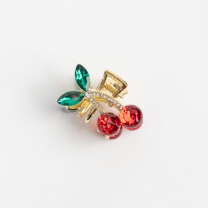 Alternative view of BROCHE MEDIANO DE CEREZA CITY GIRL
