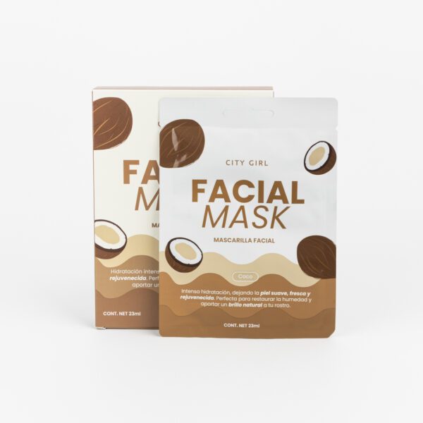 MASCARILLA FACIAL COCO CITY GIRL