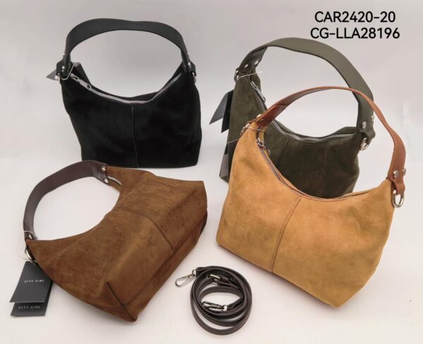 CARTERA GAMUZA CITY GIRL