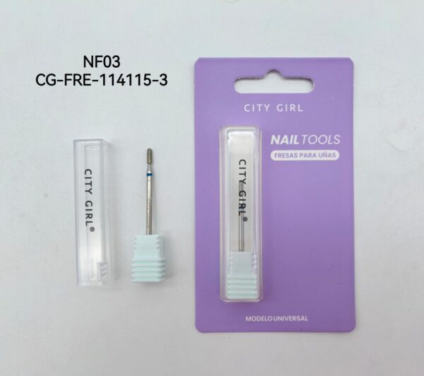 FRESA DIAMANTADA PARA UÑAS CITY GIRL