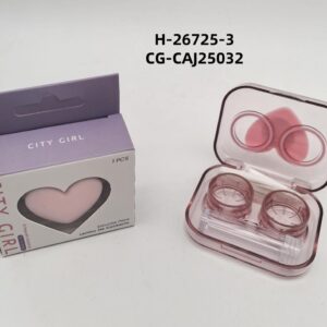 ESTUCHE PARA LENTES CORAZÓN TRASLUCIDO CITY GIRL