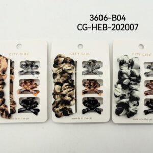 COLITA + BROCHES ANIMAL PRINT CITY GIRL