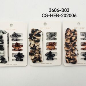 COLITA + BROCHES ANIMAL PRINT
