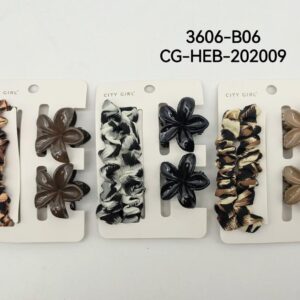COLITA + BROCHES ANIMAL PRINT CITY GIRL