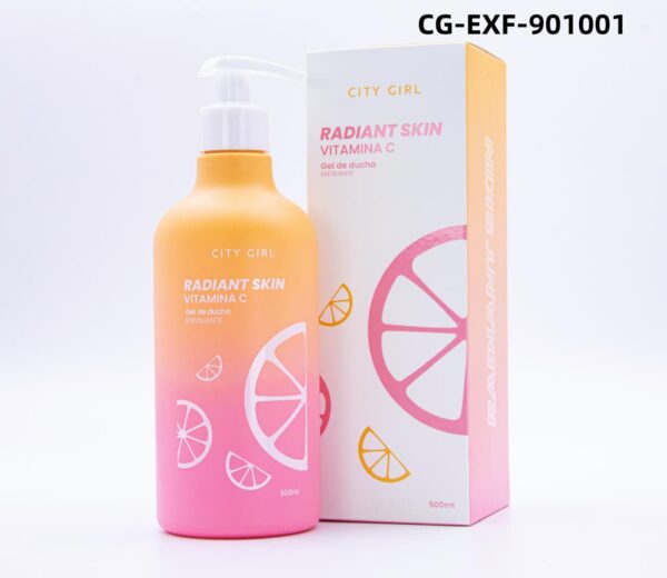 RADIANT SKIN VITAMINA C GEL DE DUCHA EXFOLIANTE CITY GIRL - 500ML