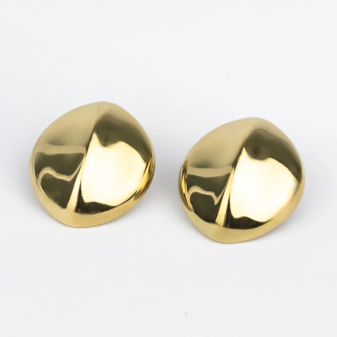 AROS ACERO DORADOS CITY GIRL - Imagen 2