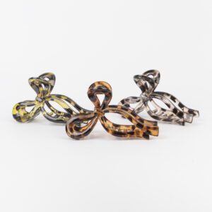 BROCHE DE PELO LAZO ANIMAL PRINT CITY GIRL
