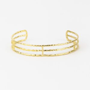 PULSERA DE ACERO DORADA CITY GIRL