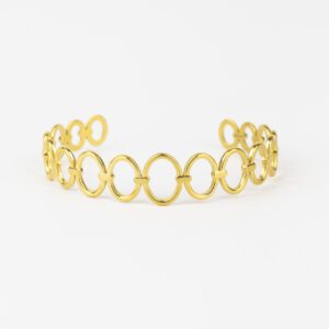 PULSERA DE ACERO DORADA CITY GIRL
