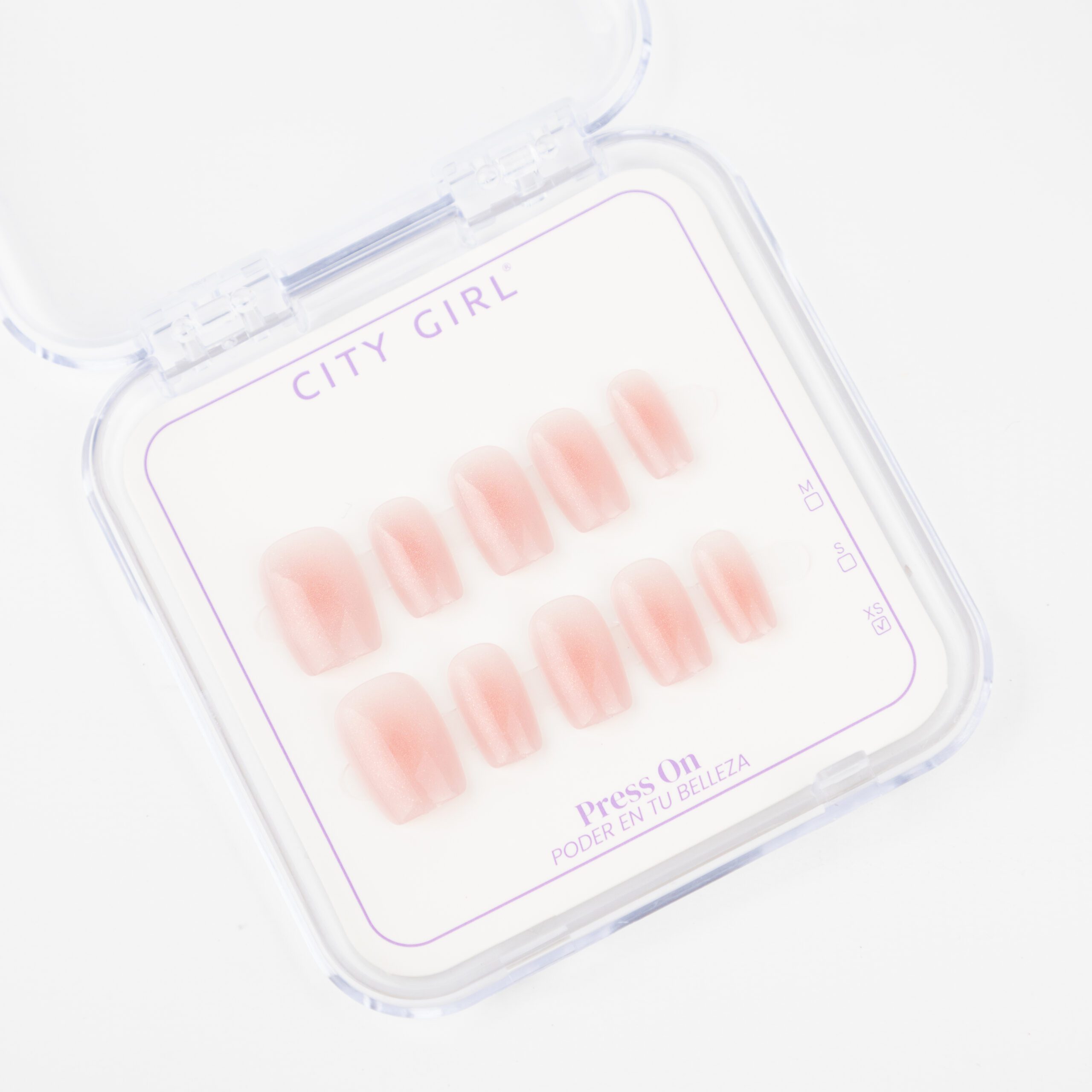 PRESS ON CUADRADAS CORTAS CITY GIRL - Imagen 5