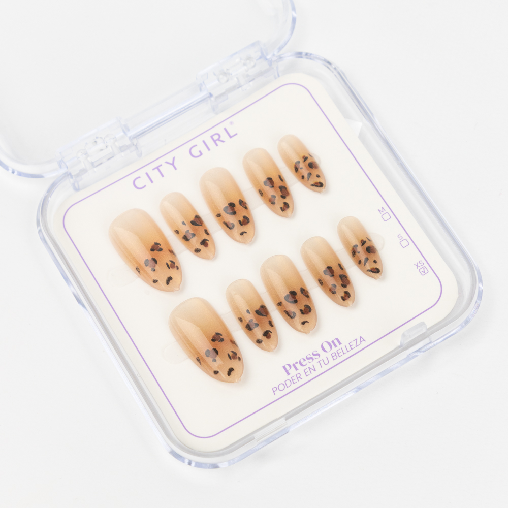 PRESS ON ALMOND CON DESCORACIÓN CITY GIRL - Imagen 7