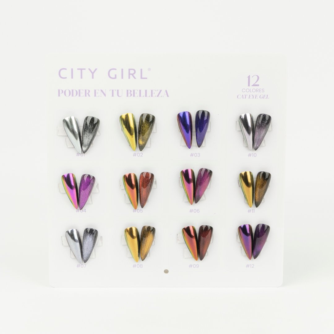 POLVO EFECTO OJO DE GATO CITY GIRL - 1u