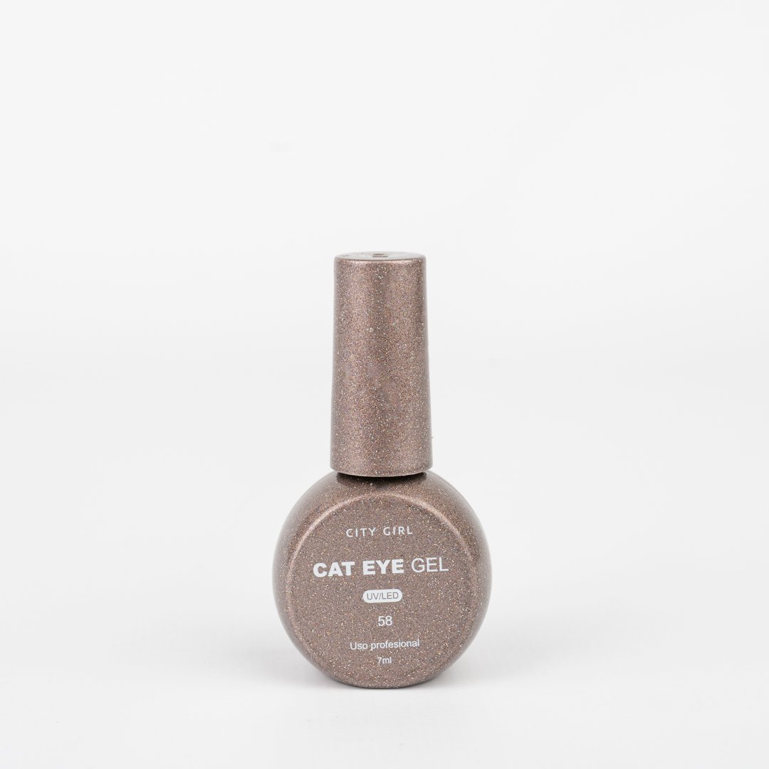 #58 ESMALTE OJO DE GATO CITY GIRL - 7ML
