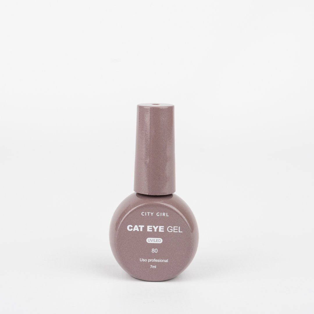 #80 ESMALTE OJO DE GATO CITY GIRL - 7ML