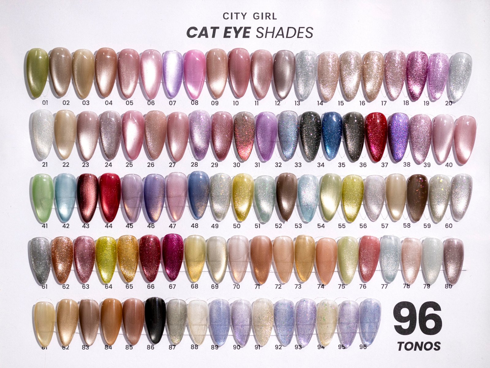 #71 ESMALTE OJO DE GATO CITY GIRL - 7ML - 图片 2