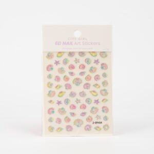 STICKERS PARA UÑAS PLAYEROS CITY GIRL - Imagen 5