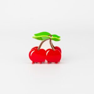 Alternative view of MINI BROCHE DE PELO CEREZAS ITY GIRL
