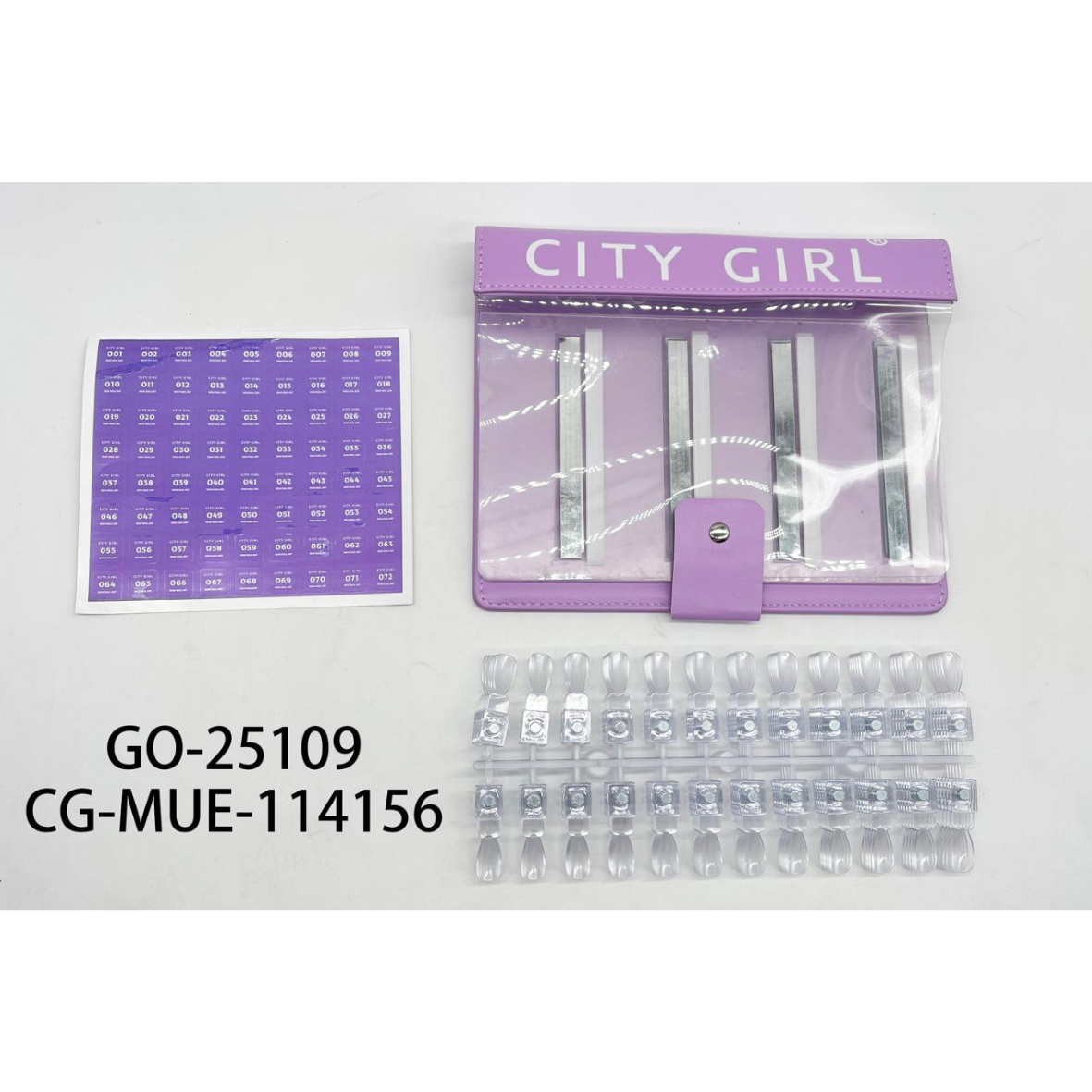 MUESTRARIO CON IMAN 72 COLORES CITY GIRL