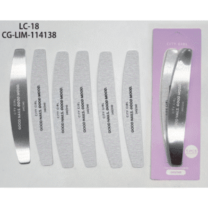 LIMA METALICA CON 5PCS AUTOADHESIVOS 240/240 CITY GIRL