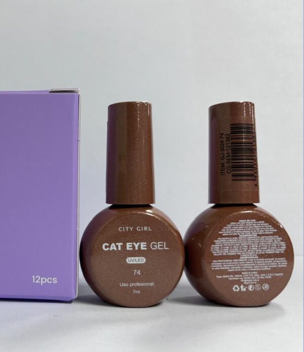 #74 ESMALTE OJO DE GATO CITY GIRL - 7ML