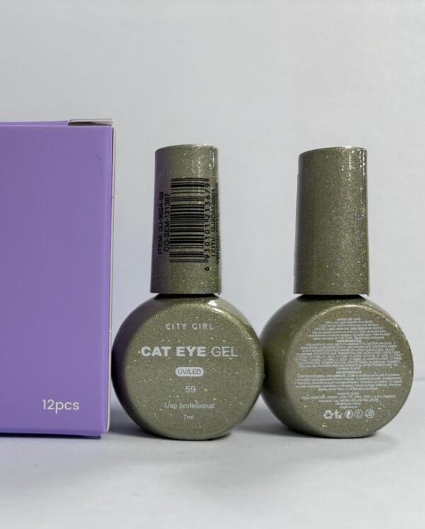 #59 ESMALTE OJO DE GATO CITY GIRL - 7ML