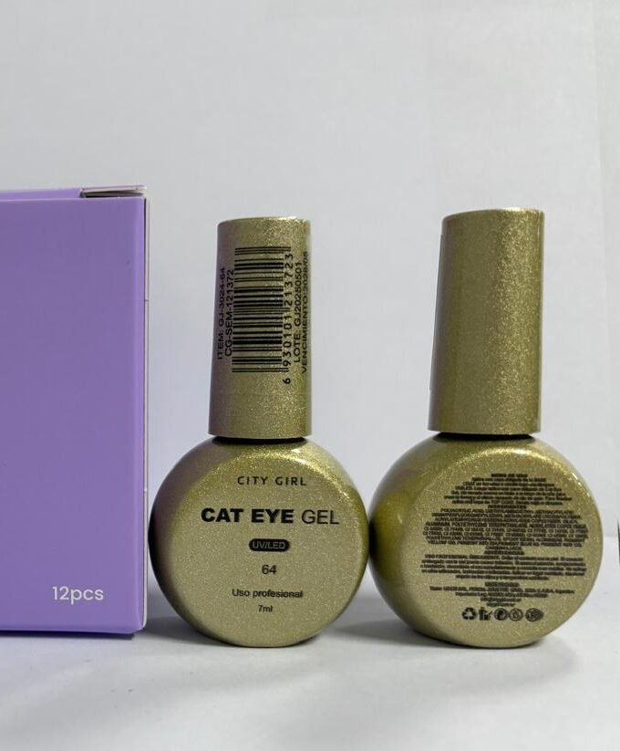 #64 ESMALTE OJO DE GATO CITY GIRL - 7ML