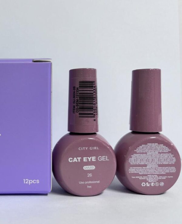 #26 ESMALTE OJO DE GATO CITY GIRL - 7ML