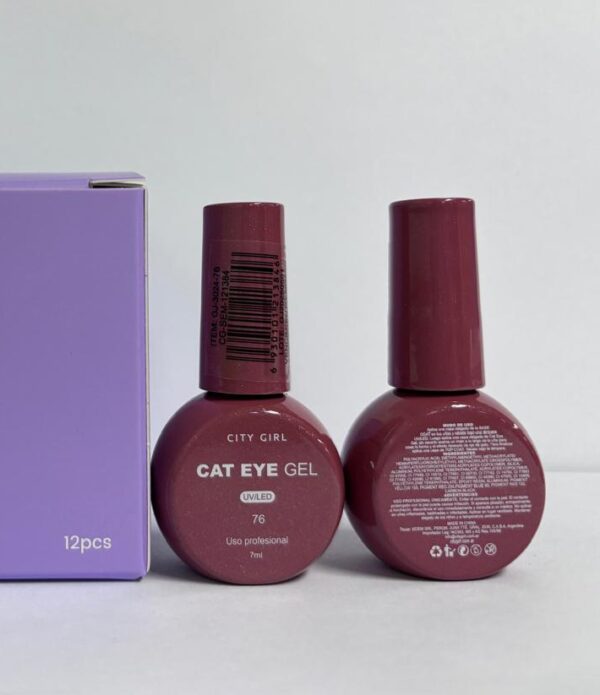 #76 ESMALTE OJO DE GATO CITY GIRL - 7ML