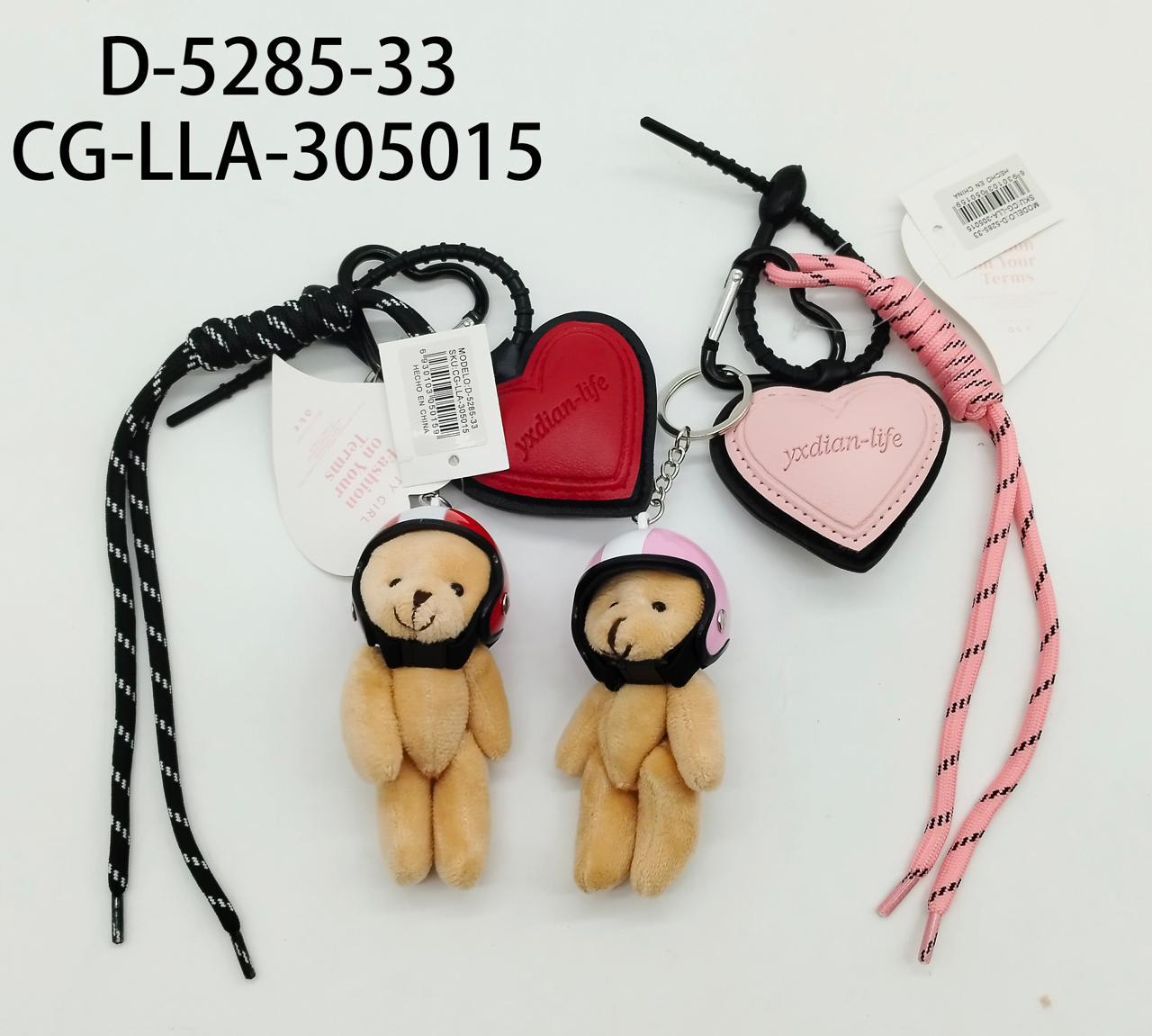 LLAVERO CHARM OSITO CON CASCO CITY GIRL
