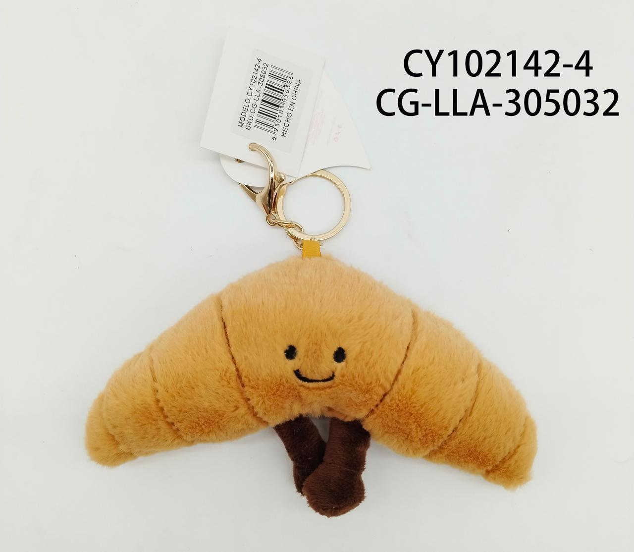 LLAVERO CHARM CROISSANT CITY GIRL